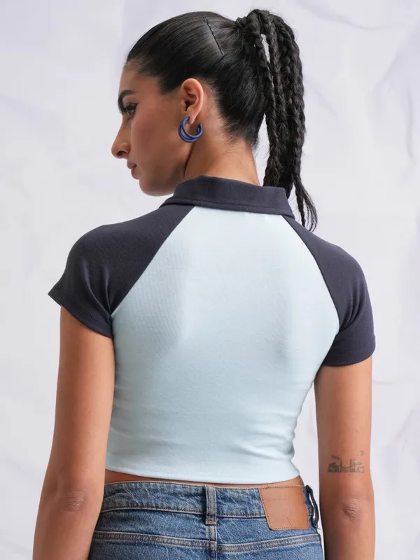Printed Fitted Top