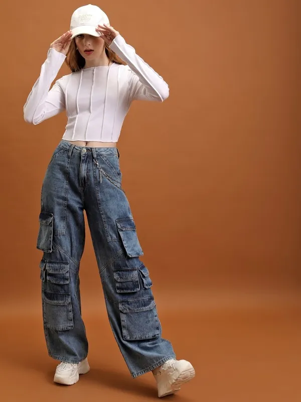 Solid Fitted Top