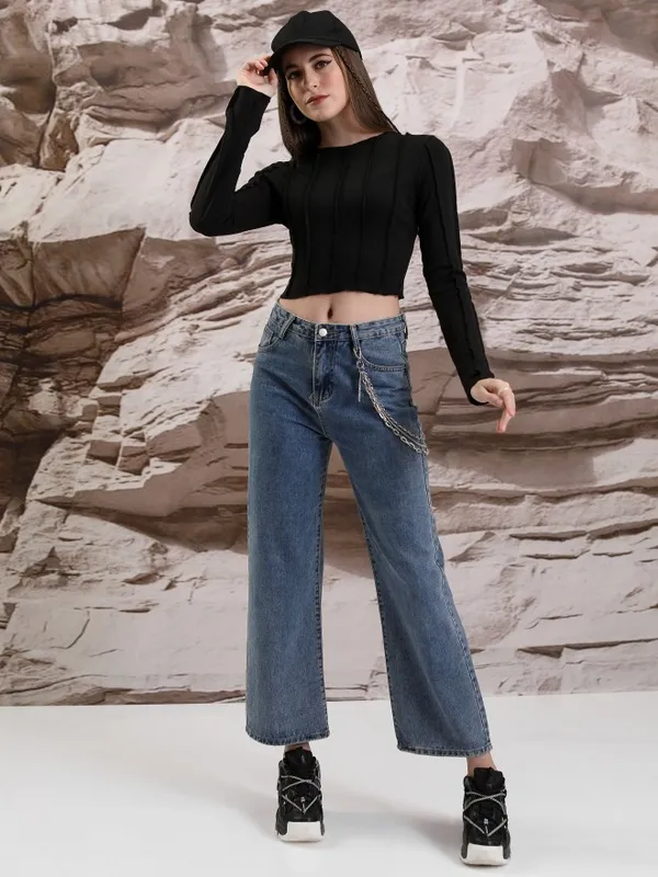 Solid Fitted Top