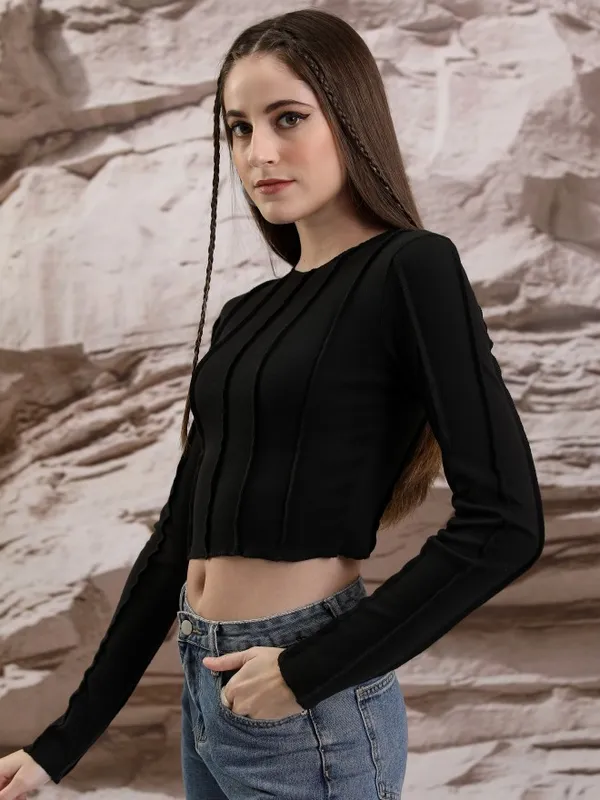 Solid Fitted Top
