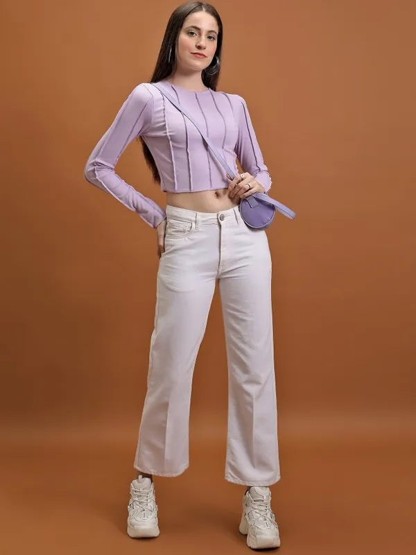 Solid Fitted Top