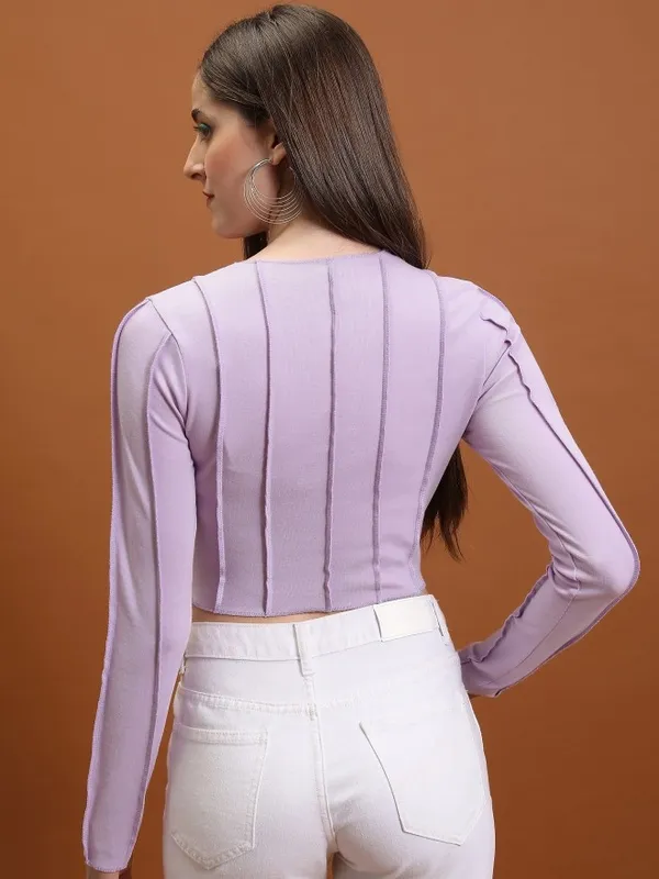 Solid Fitted Top