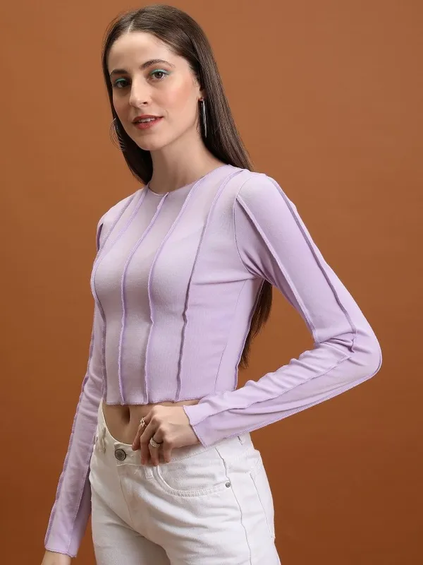 Solid Fitted Top