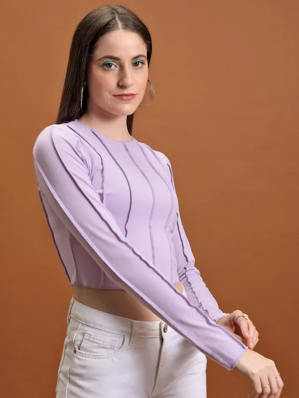 Solid Fitted Top