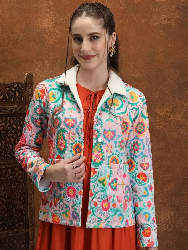 Women Printed Jacket