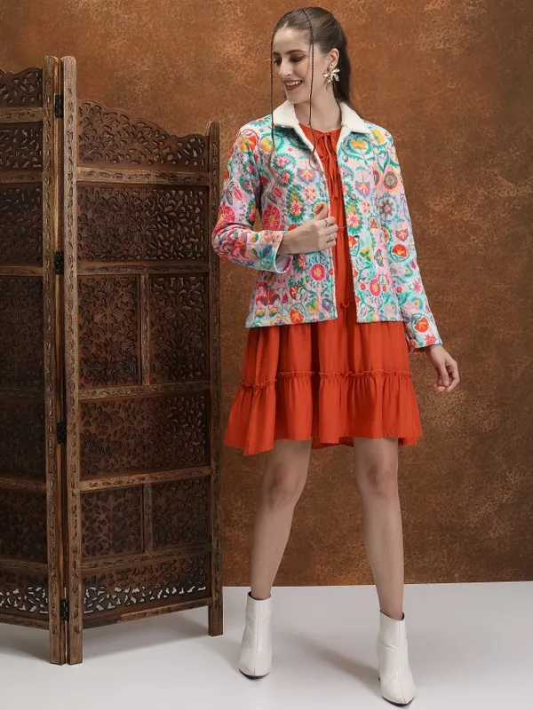 Women Printed Jacket