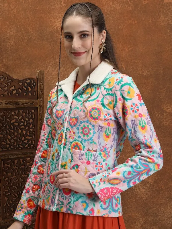 Women Printed Jacket