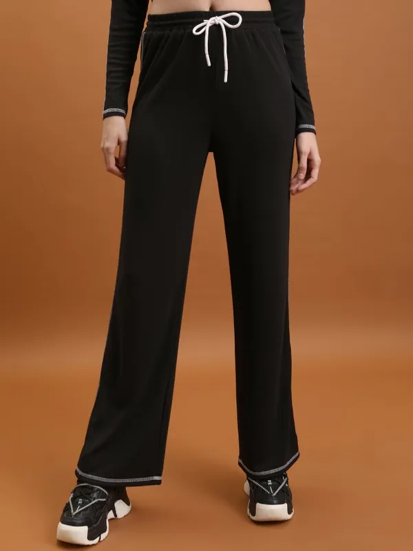  Tokyo Talkies Women Black Co-Ords