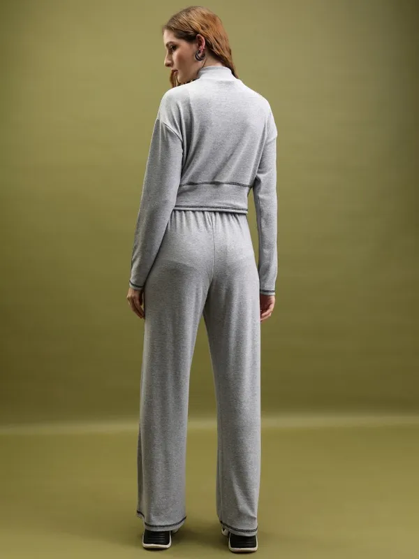  Tokyo Talkies Women Grey Co-Ords