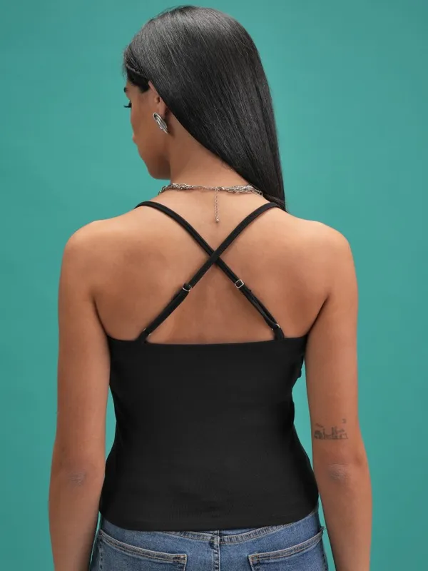 Solid Fitted Top
