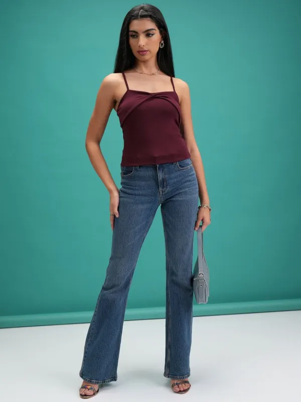 Solid Fitted Top