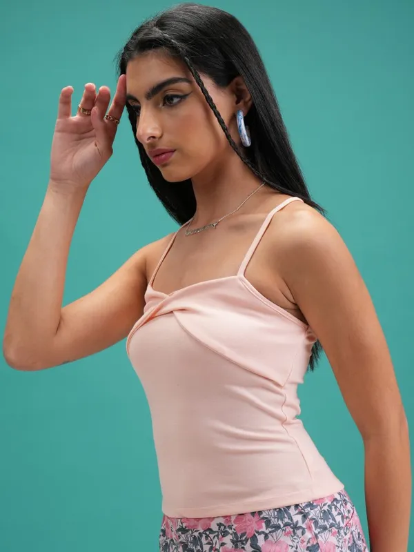 Solid Fitted Top