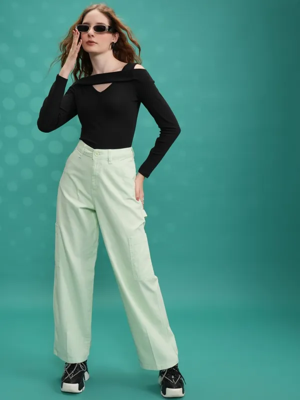 Solid Fitted Top