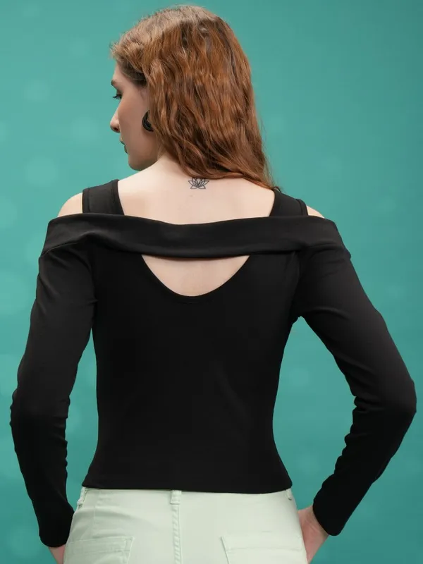 Solid Fitted Top