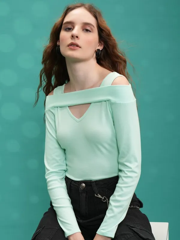 Solid Fitted Top