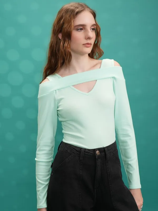 Solid Fitted Top