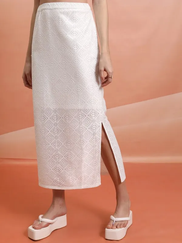 Straight Maxi Skirt