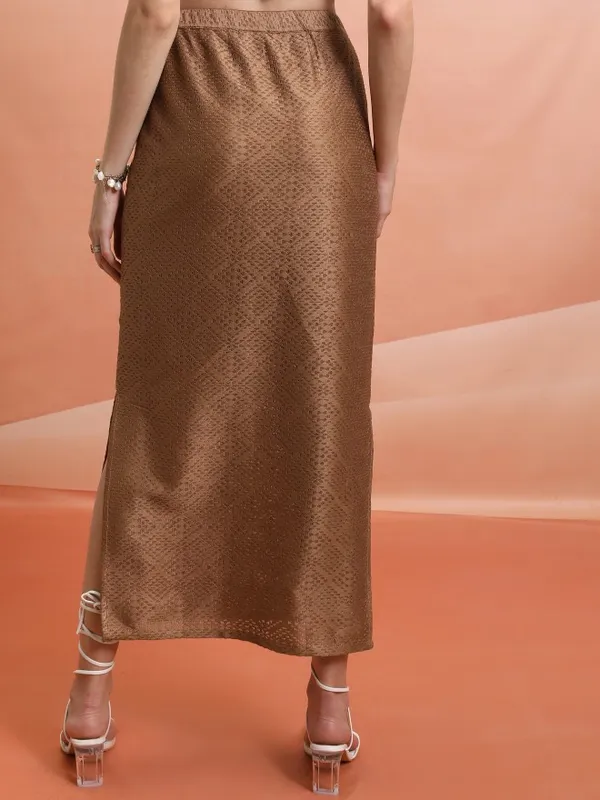 Straight Maxi Skirt