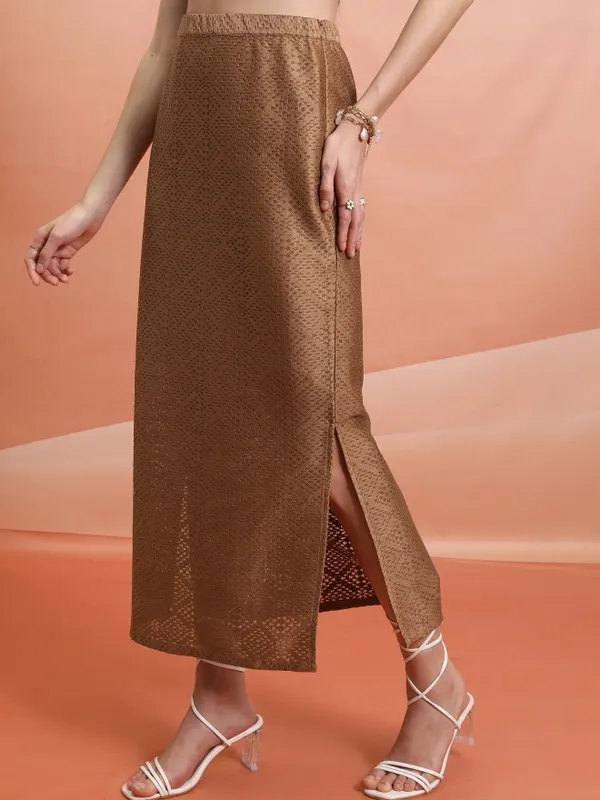 Straight Maxi Skirt