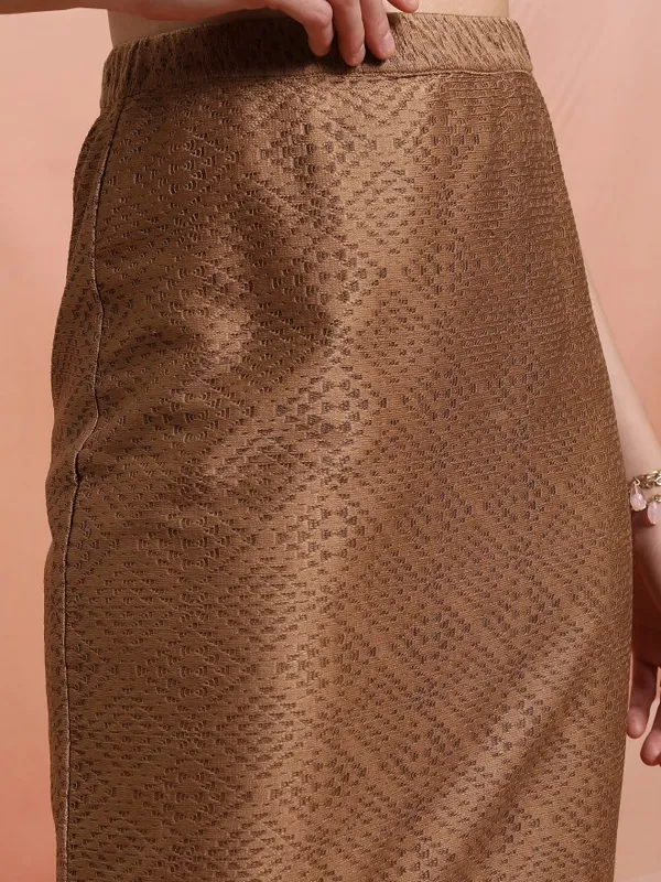 Straight Maxi Skirt