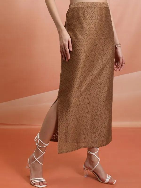Straight Maxi Skirt