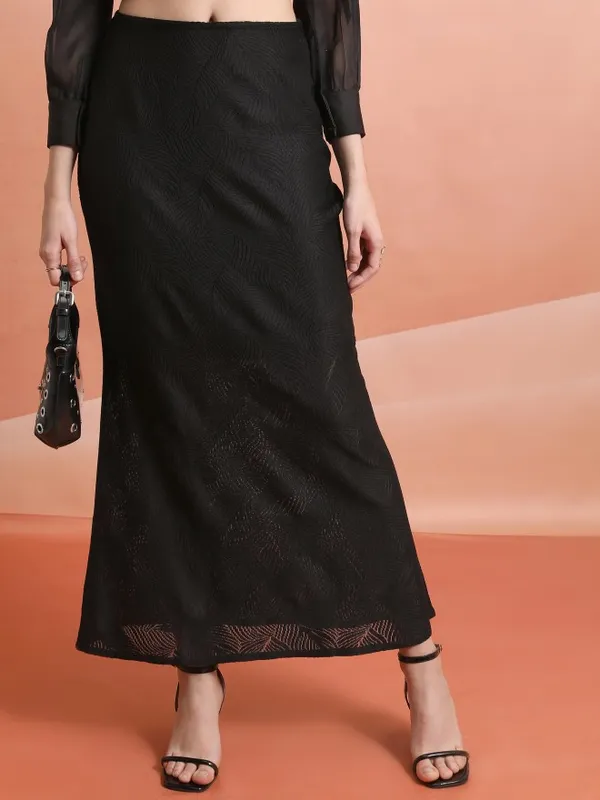 Straight Maxi Skirt