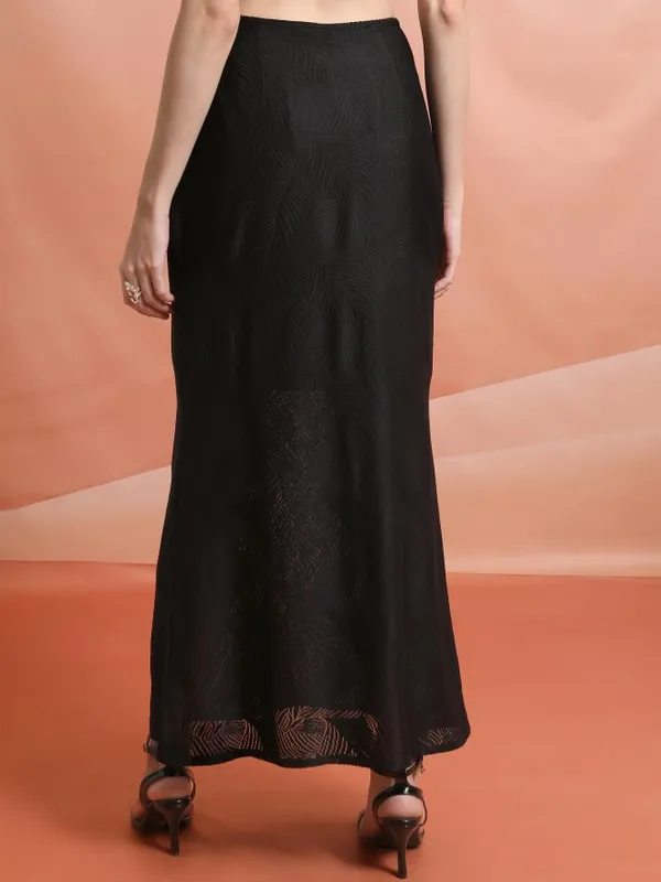 Straight Maxi Skirt
