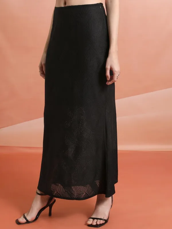 Straight Maxi Skirt