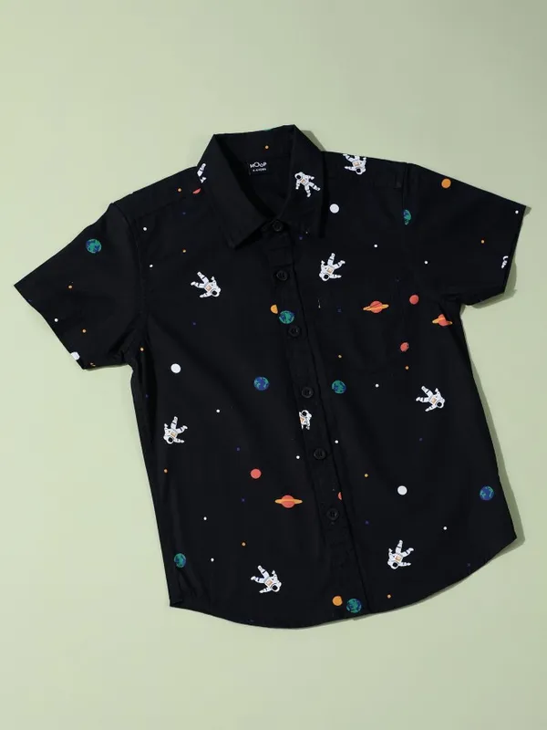 Boys Slim Fit Casual Shirt