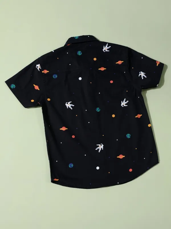 Boys Slim Fit Casual Shirt