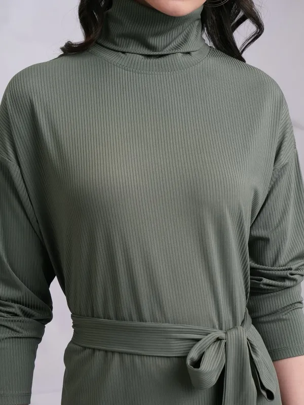  Tokyo Talkies Women Olive Co-Ords