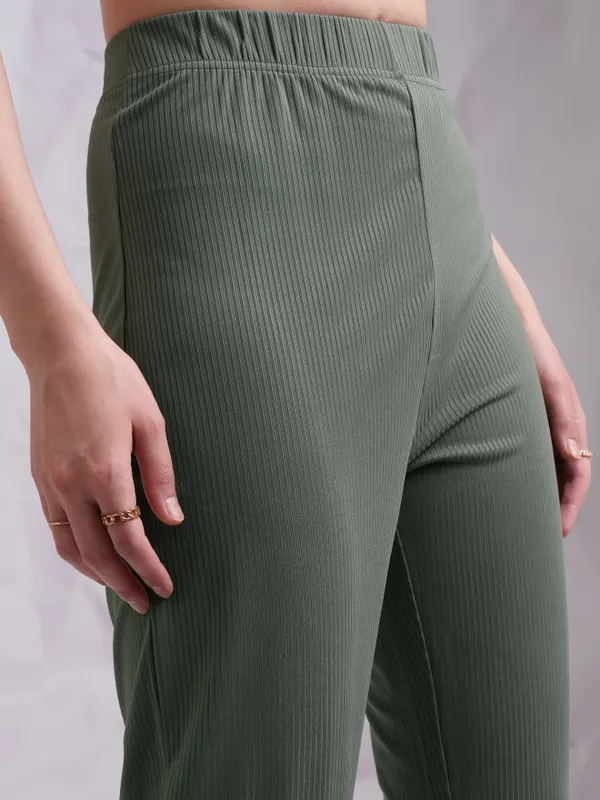  Tokyo Talkies Women Olive Co-Ords