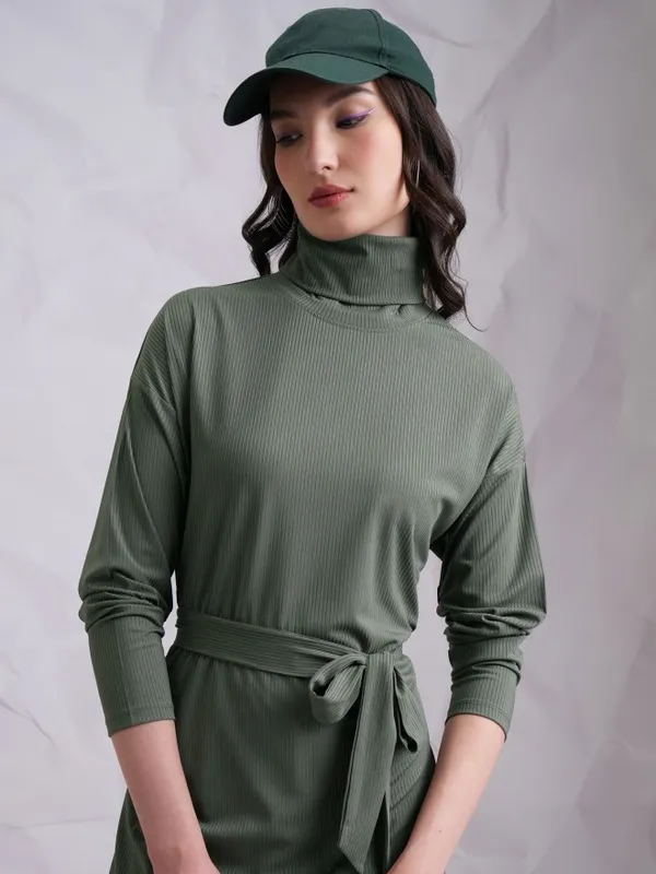  Tokyo Talkies Women Olive Co-Ords
