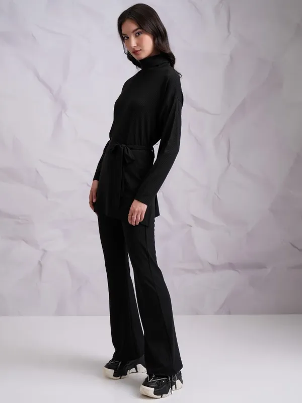  Tokyo Talkies Women Black Co-Ords