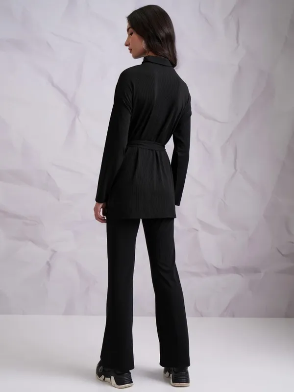  Tokyo Talkies Women Black Co-Ords