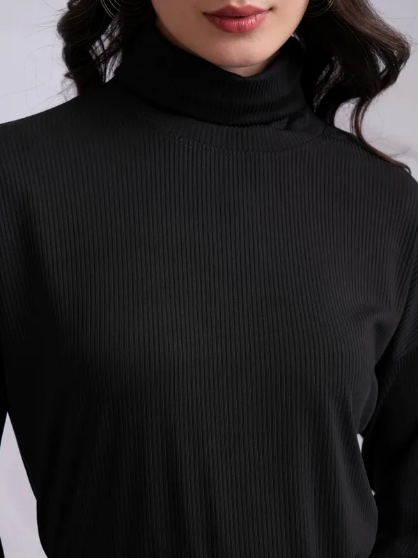  Tokyo Talkies Women Black Co-Ords