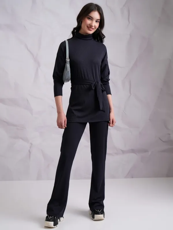  Tokyo Talkies Women Blue Co-Ords