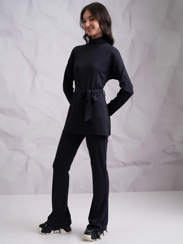  Tokyo Talkies Women Blue Co-Ords