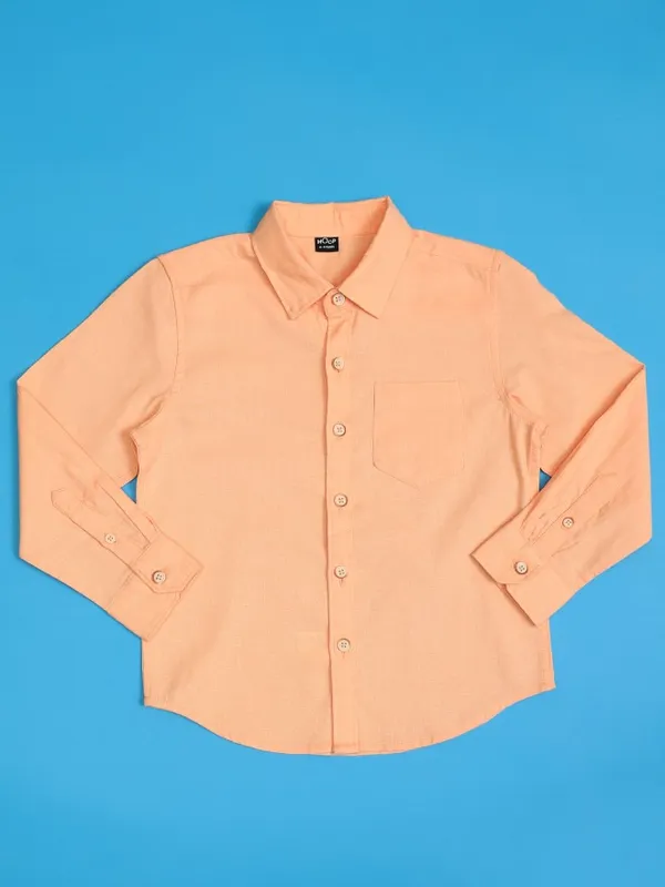 Boys Regular Fit Casual Shirt
