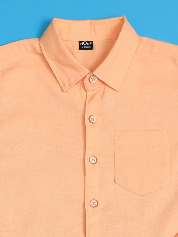 Boys Regular Fit Casual Shirt