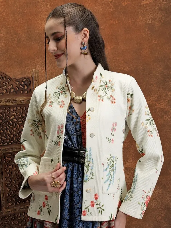 Women Printed Jacket