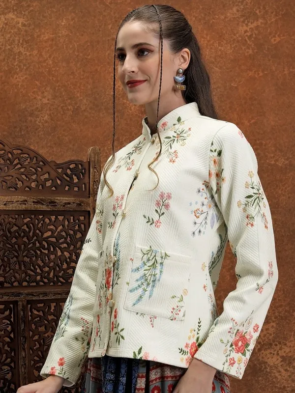 Women Printed Jacket