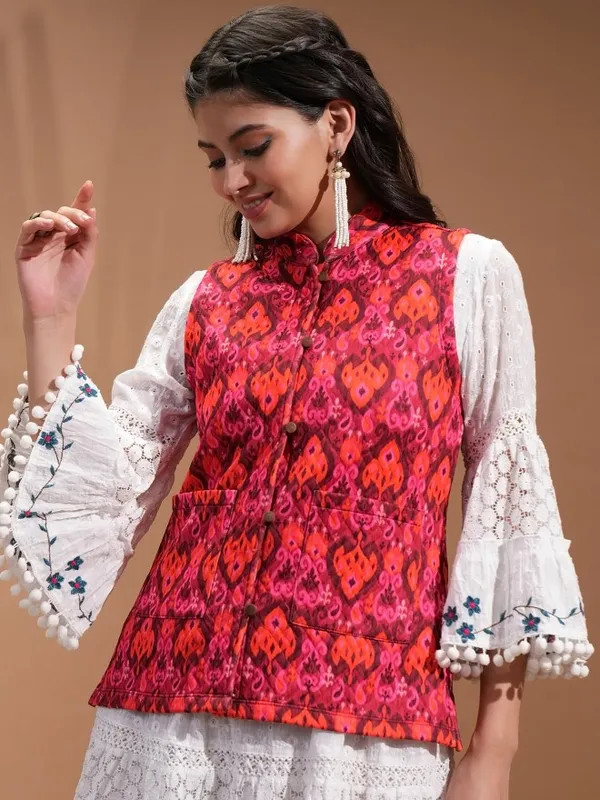 Women Printed Jacket