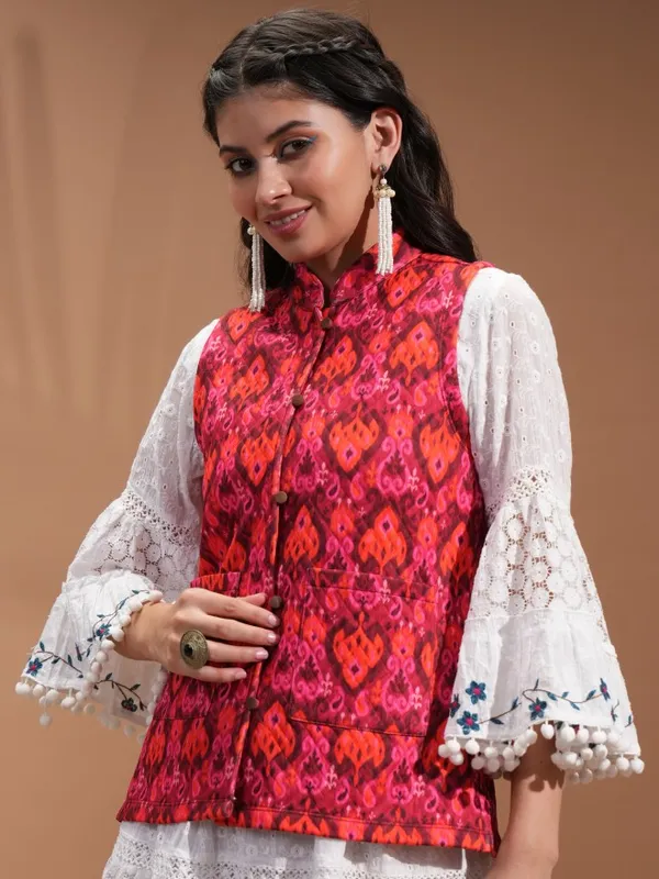 Women Printed Jacket