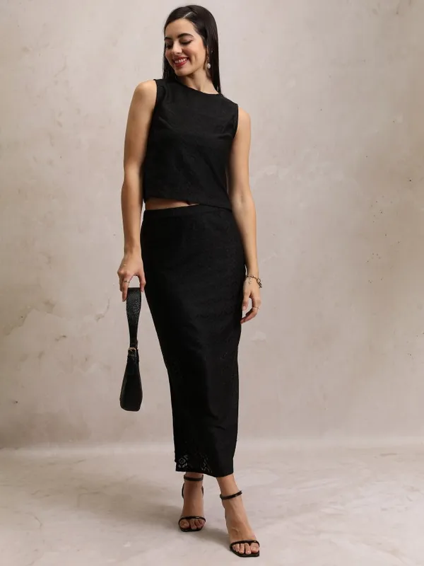 Women Top With Skirt Co-Ords