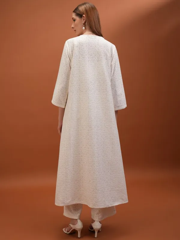  Tokyo Talkies Women White Co-Ords