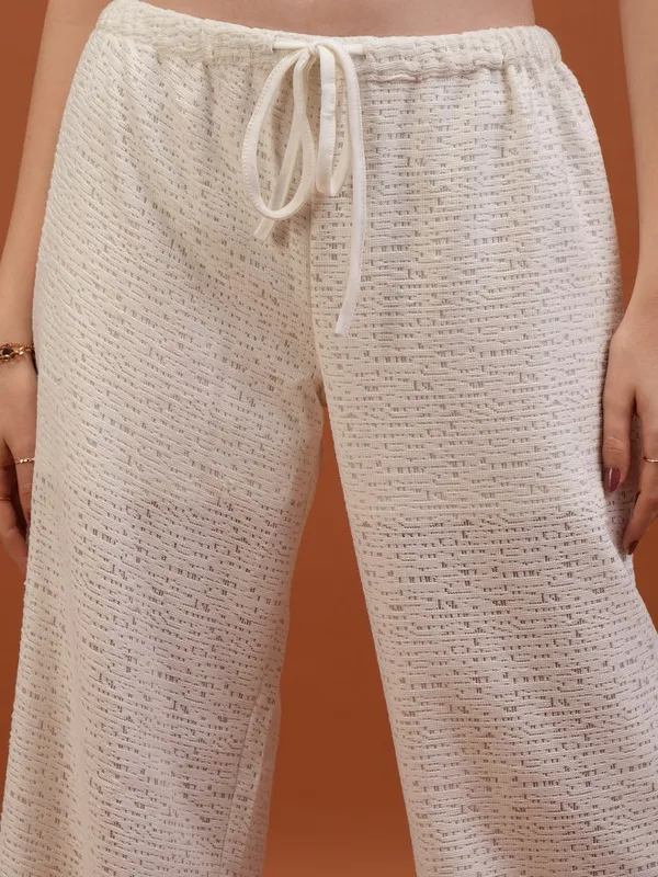  Tokyo Talkies Women White Co-Ords