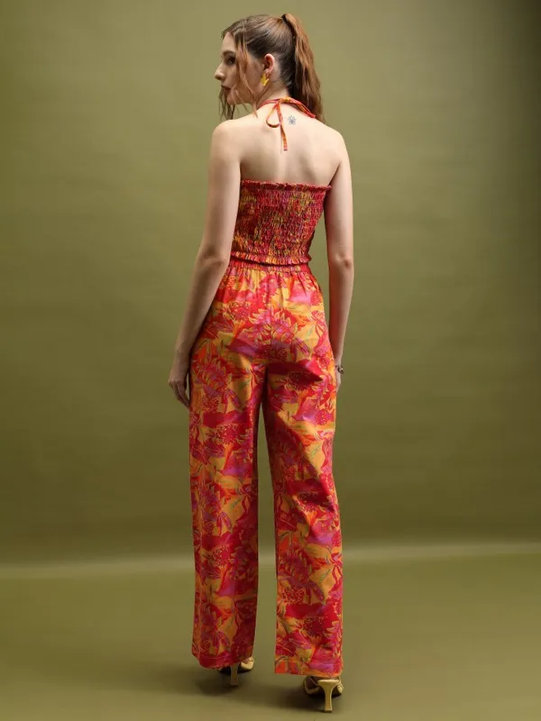  Tokyo Talkies Women Orange Co-Ords