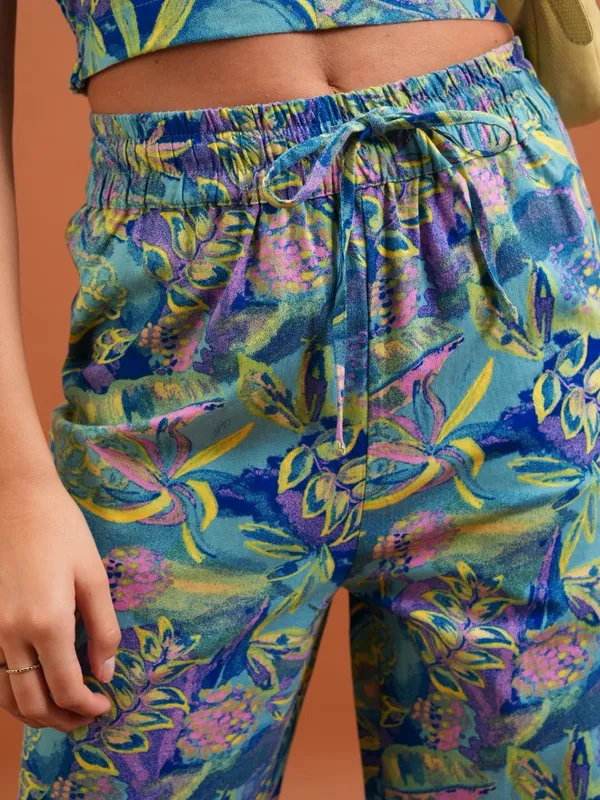  Tokyo Talkies Women Blue Co-Ords
