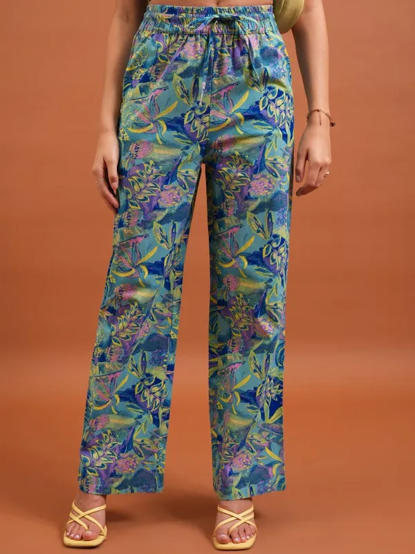  Tokyo Talkies Women Blue Co-Ords